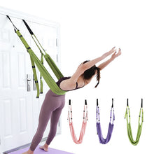 Load image into Gallery viewer, Aerial Yoga Strap Hammock Swing Stretching
