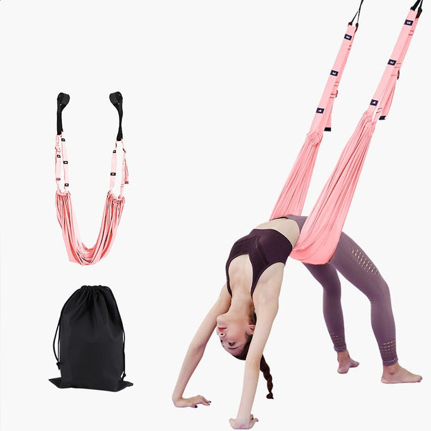 Aerial Yoga Strap Hammock Swing Stretching